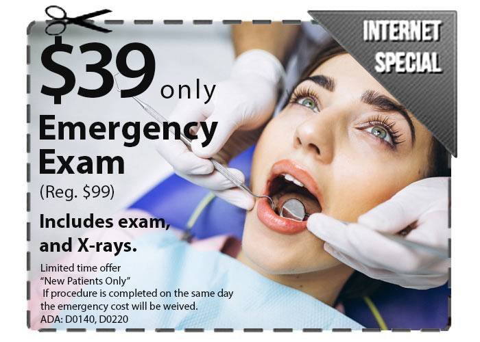 Emergency Exam Dental Offers • Dentist in Hialeah